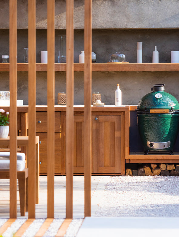 Big Green Egg outdoor kitchen